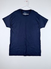 Hanes Tagless Comfort Soft Cotton Short Sleeve T-Shirt - Mens Size LARGE