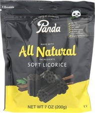 Panda All Natural Soft Licorice, 7 Oz. 7 Ounce (Pack of 1)
