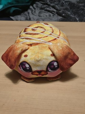 Cookeez Makery Bread Roll Puppy Dog Icing Swirl Plush Toy Sound TESTED WORKS
