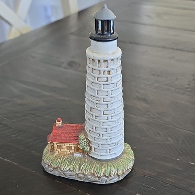 Lefton Cana Island Lighthouse Figurine 1993 Geo Z Lefton Hand Painted