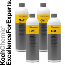 4x Koch Chemie GSF Gentle Snow Foam 1 L  Reinigungsschaum Vorreinigung Shampoo