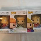 Funko Pop! Disney 100 Art Series Aurora & Cinderella Vinyl Figures Set