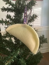 BUFFALO BILLS Felt PIEROGI Ornament, Decoration, Gift, TAILGATE Party Favor 