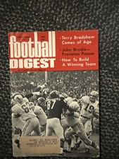 Football Digest Magazine November 1971 Terry Bradshaw / John Brody