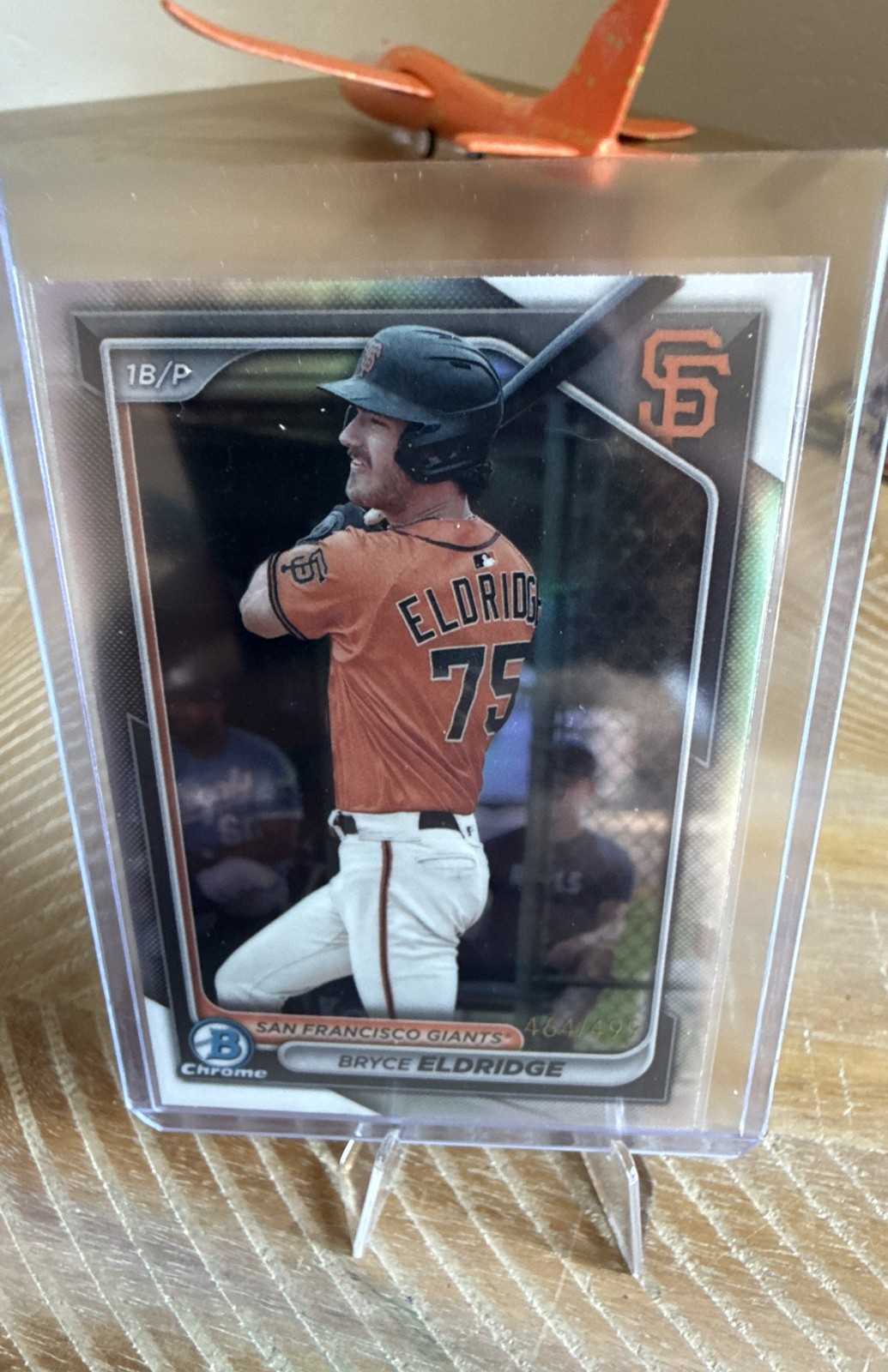 2024 Bowman - Chrome Prospects Bryce Eldridge #BCP-134 Refractor /499 (RC)