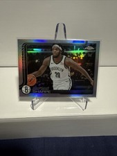 2025 Topps Chrome Dayron Sharpe Refractor #74 Brooklyn Nets