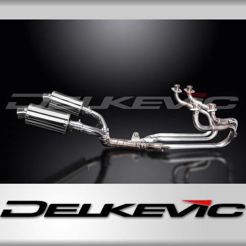 HONDA ST1100 PAN EUROPEAN 89-02 IMPIANTO DI SCARICO 225mm SILENZIATORI OVALI INOX