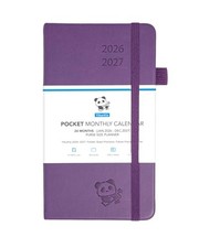 Pocket Monthly Planner 2026-2027 by - 2 Year Pocket Monthly Calendar