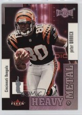 2000 Fleer Metal Heavy Metal Peter Warrick #8HM 1t2c