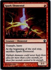 Spark Elemental U Premium Deck Series: Fire and Lightning 4 LP MTG Foil Magic 