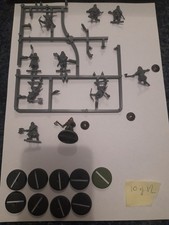 Games Workshop The Lord of the Rings Dwarf Warriors 10 Models - Used 