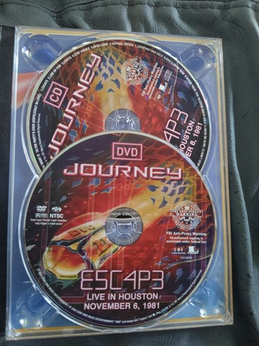 Journey Live in Houston 1981 Escape Tour (DVD + CD, 2-Disc Set + Booklet) - Picture 2 of 10