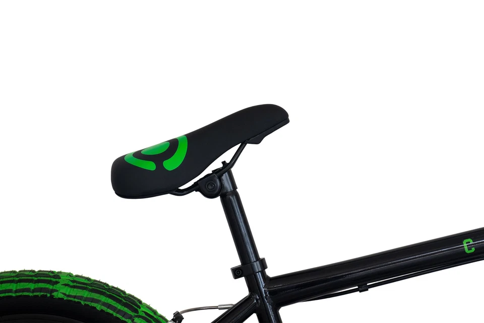 CHILLIZ BMX Freestyle 20 Zoll XB.02 schwarz-grün Kinder Erwachsene V-Brake 360° - Bild 3 von 4