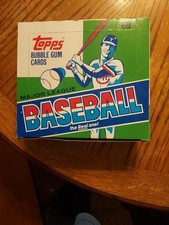 1987 Topps Baseball Cello Box 24 Sealed Cello Packs DN1055