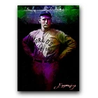 Smoky Joe Wood Art Card Limited 28/50 Edward Vela Signed (Cleveland Indians)