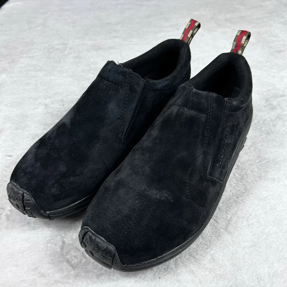 Zapatos Merrell Jungle Moc para hombre talla 11 negro medianoche gamuza causal sin cordones nuevos Foto 4 de 4