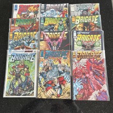 Brigade #0-10 comics run & #25. 12 comics in total. 