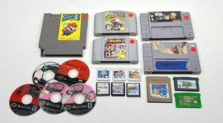 Lot of Non Functioning Popular Nintendo Games