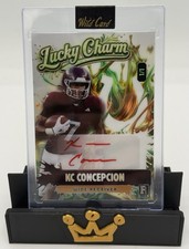KC Concepcion Auto 1/1 Wild Card Lucky Charm Rookie On Card Auto. rookie card picture