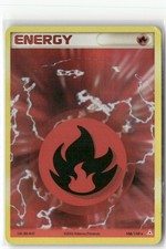 Pokemon Feuerenergie 106/110 Energie Holon Phantoms Holo Rare