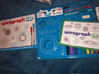 RARE SPIROGRAPH 3D DESIGN SET  TOY SALE NO BOX
