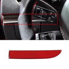 Red Carbon Fiber Driver Side Dashboard Panel For Alfa Romeo 159 Brera 2004-2011