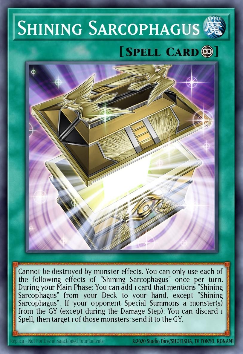 Yugioh Glänzender Sarkophag Starlight Rare - Deutsch 1. Auflage