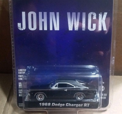 2025 GREENLIGHT 1968 DODGE CHARGER RT JOHN WICK HOLLYWOOD SERIES