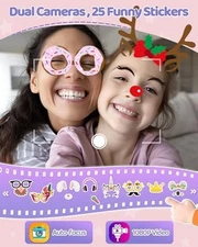 Teléfono inteligente de juguete para niños, regalo de cumpleaños,niñas 3-10 años