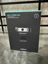 Logitech 960-001070 Pro Ultra Wide Angle HD Webcam  - Black