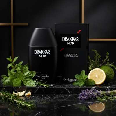 DRAKKAR NOIR by Guy Laroche cologne for men EDT 6.7 / 6.8 oz New