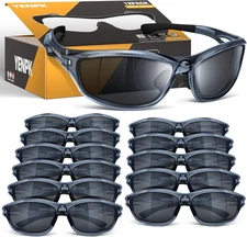 12 Safety Glasses Safety Goggles ANSI Z87.1 Scratch Resistant Sunglasses Eyewear