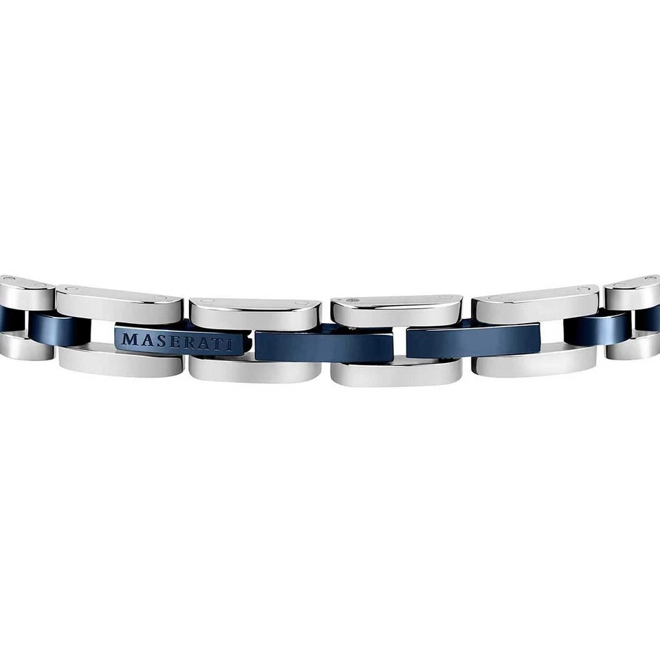 Bracciale Uomo Maserati J Acciaio Inossidabile JM320AST10 NUOVO E ORIGINALE - Immagine 3 di 4