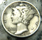 1927-S Mercury - Very Good - (715)
