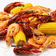 "Crayfish Boil" - Digital JPEG Printable File - Version 1