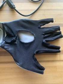 Original Nintendo Power Glove Untested w/ Sensor Bars! Nes Vintage!