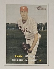RYAN MADSON 2006 Topps Heritage #471 Phillies WS Champ
