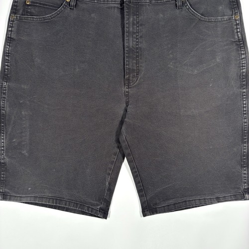 Dickies Black Regular Fit Canvas Carpenter Shorts W42 Workwear Utility Jorts - Picture 3 of 10