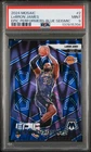 2024 Panini Mosaic Basketball Blue Seismic LeBron James #2 PSA 9