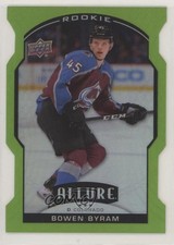 2020-21 Upper Deck Allure Rookie Green Quartz 53/99 Bowen Byram #98 0i6