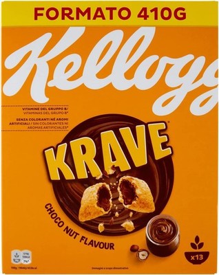 Kellogg's Krave Choco Nut Cerealien 410g