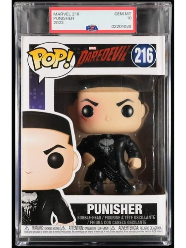 Marvel Punisher 216 Funko Pop! PSA GEM MINT 10