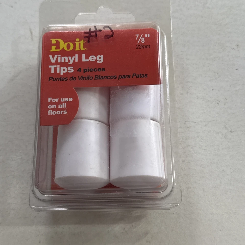 Paquete de 4 taburetes de silla de colección para muebles de vinilo de punta alta de 22 mm Do it de 7/8 pulgadas Foto 2 de 4