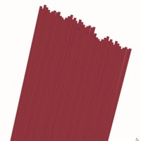 "Papier + Ideen, Quilling Papierstreifen \"On Edge\" Cherry, 5X450Mm, 170 G/M2, 60"