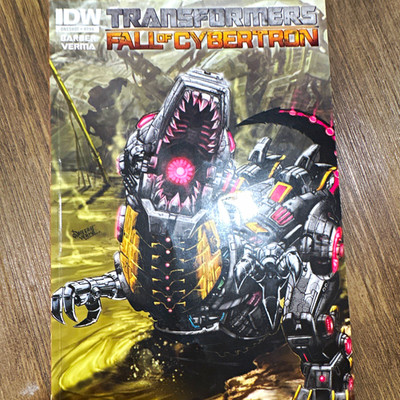 IDW Transformers: Fall of Cybertron #1 One-Shot Dheeraj Verma Cover