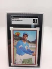 1989 Bowman Ken Griffey Jr. #220 Seattle Mariners SGC 8 Rookie card HOF