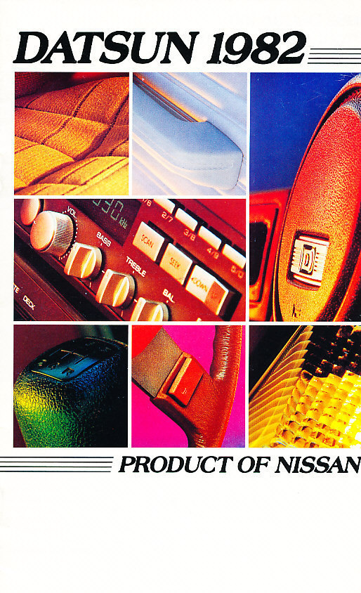 1982 Datsun Nissan 16-page Original Sales Brochure - 210 310