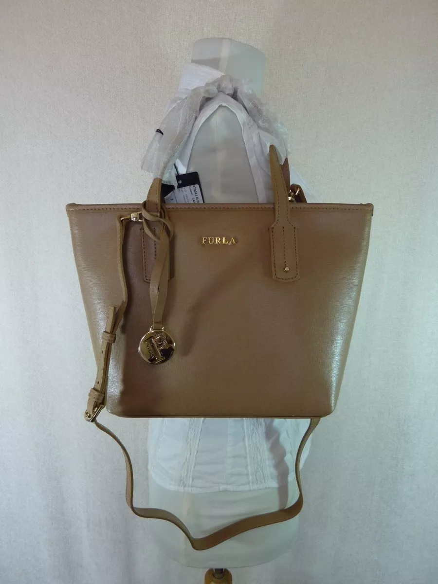 Furla daisy shop saffiano tote