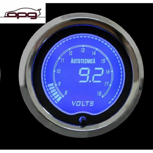 SAAS Pillar Pod / Gauge Package for Ford FPV BA BF Oil Pressure & Volts LCD - Picture 7 of 11