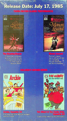 Thorn EMI/HBO Videocassette Releases (Jul 17, 1985) - VHS - Sealed